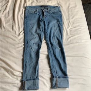 Joes perfect fit cuffed jeans